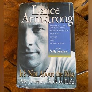 Lance Armstrong Its Not About The Bike Hardcover Book Collectible